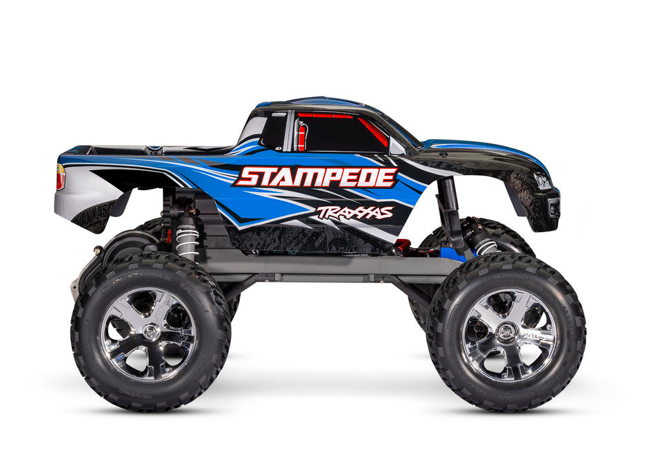 Stampeded 1/10 Scale Monster Truck W/Usb-C Blue CW-12791_3
