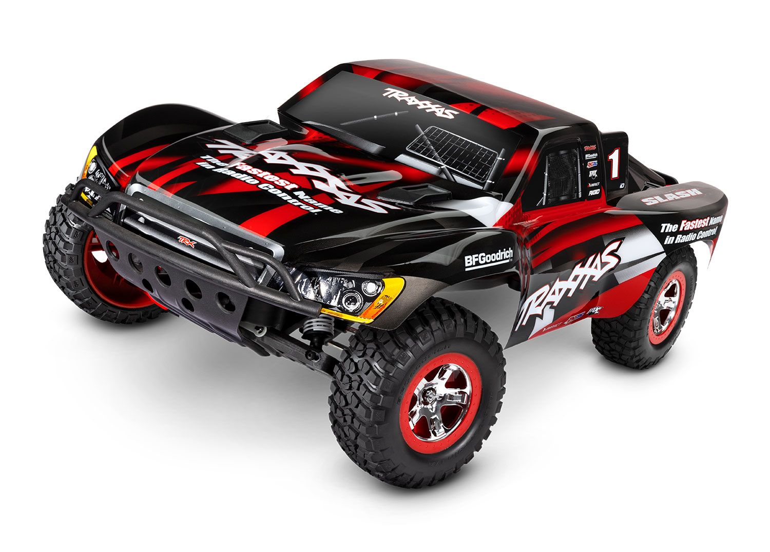 Slash 1/10 Scale 2Wd Short Course Truck W/Usb-C Red CW-12796