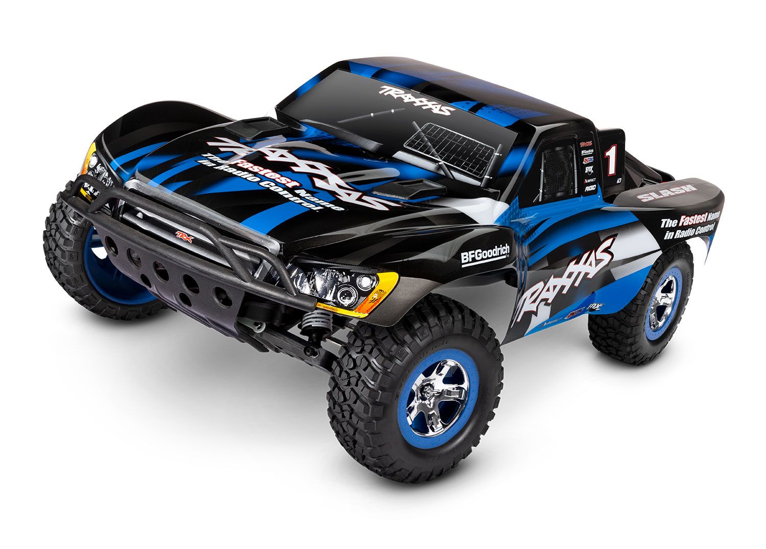 Slash 1/10 Scale 2Wd Short Course Truck W/Usb-C Blue CW-12799