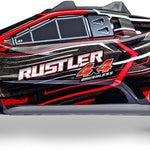 Red Rustler 4X4 Brushless 4Wd - (1-10) 67164-4-Red CW-12802_1