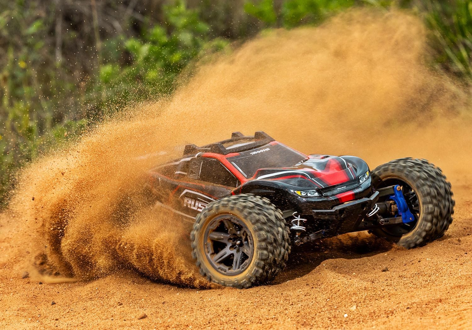 Red Rustler 4X4 Brushless 4Wd - (1-10) 67164-4-Red CW-12802_6
