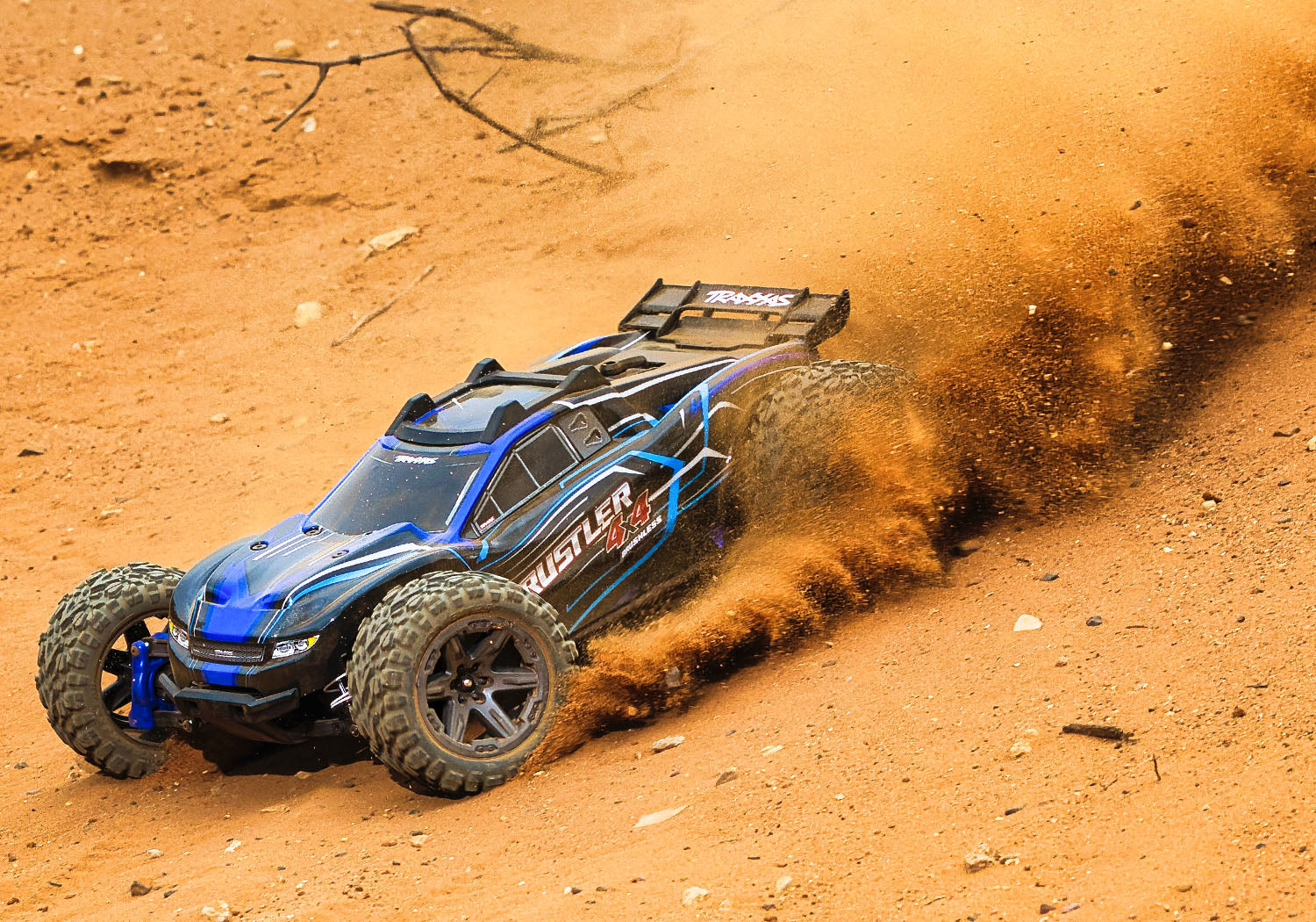 Blue Rustler 4X4 Brushless 4Wd (1/10) - 67164-4-Blue CW-12803_20