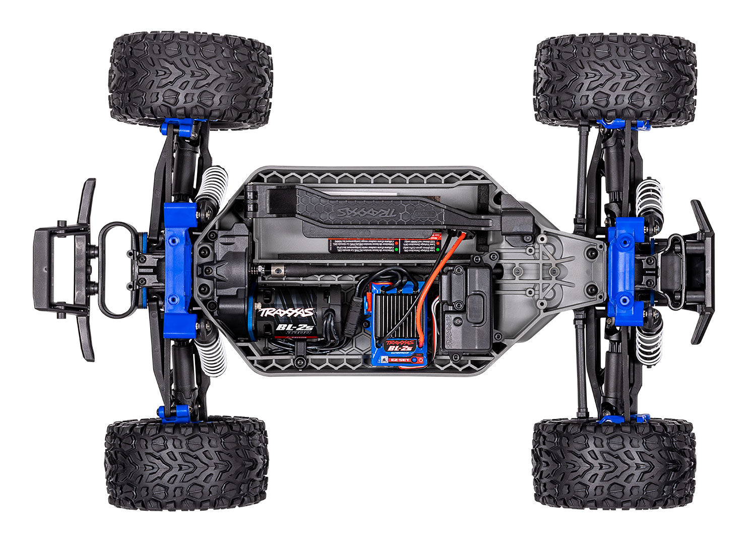 Blue Rustler 4X4 Brushless 4Wd (1/10) - 67164-4-Blue CW-12803_6