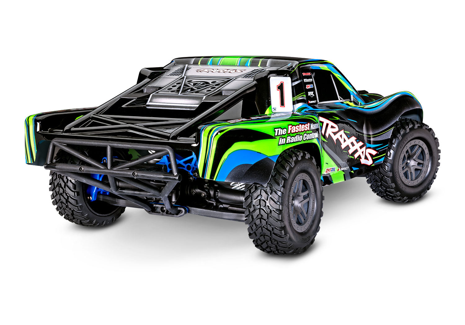 Green Slash 4X4 Bl-2S Short Course Truck (1/10) - 68154-4-Grn CW-12805_1