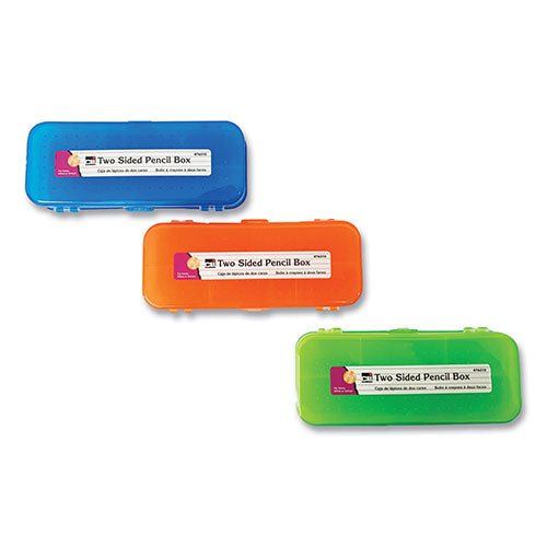2 Sided Pencil Box CW-12827