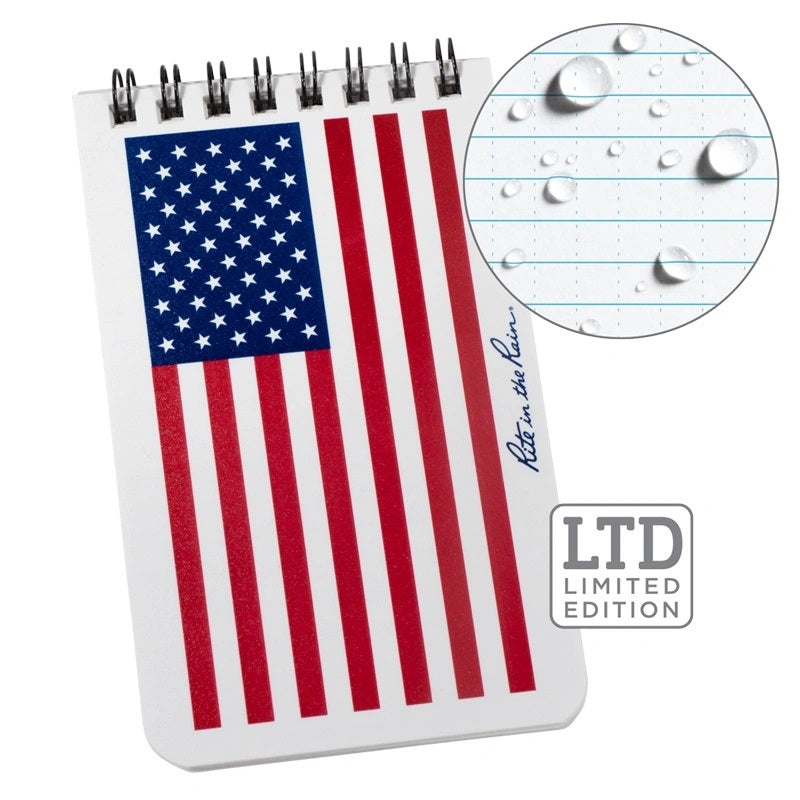 Pocket Top Spiral Flag Rwb CW-12848