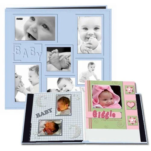 12X12 Album Baby Blue Collage CW-12899