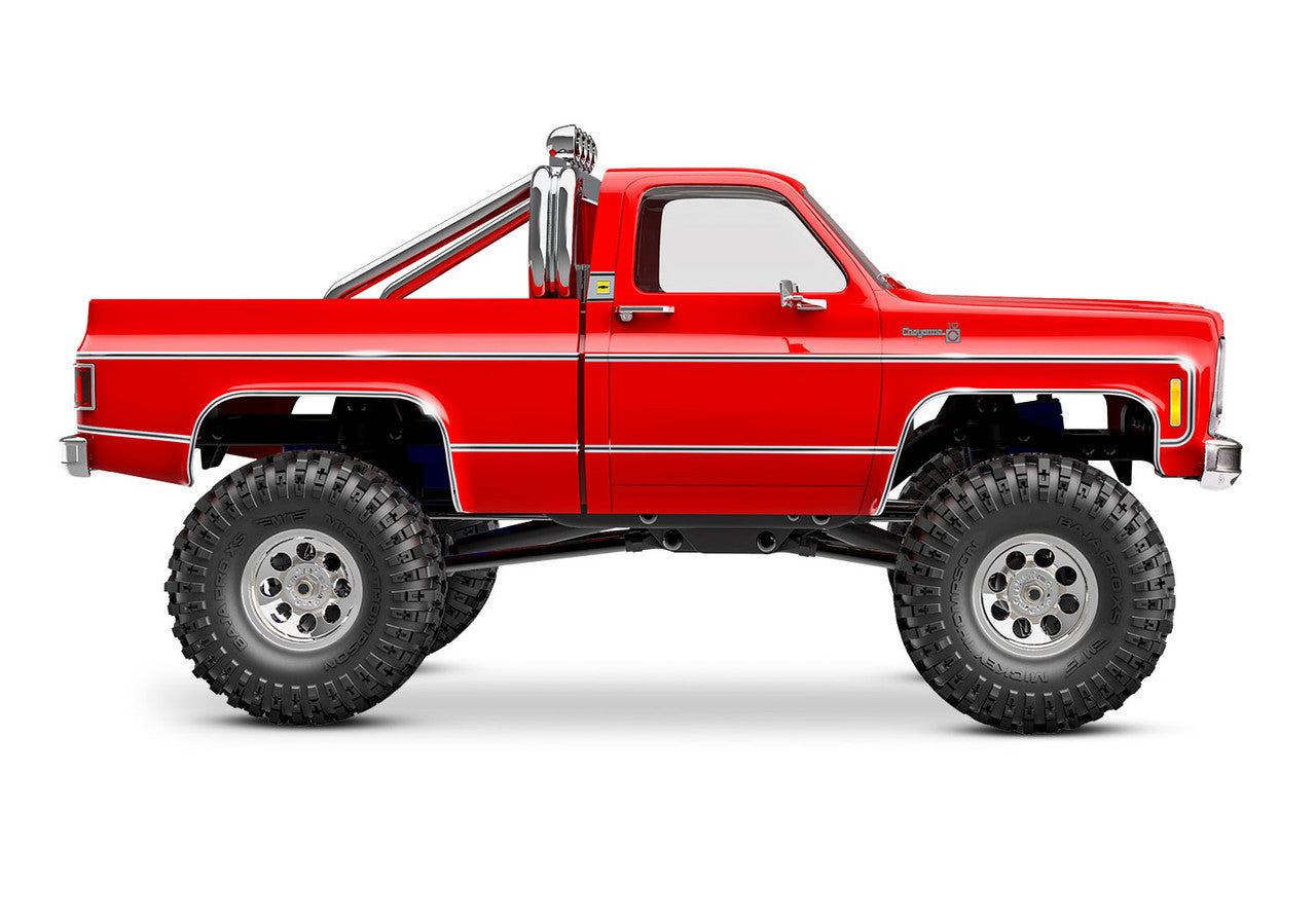 Traxxas TRX-4M Chevrolet K10 High Trail RC Vehicle (1/18) - Red (97064-1-Red) CW-12926_2