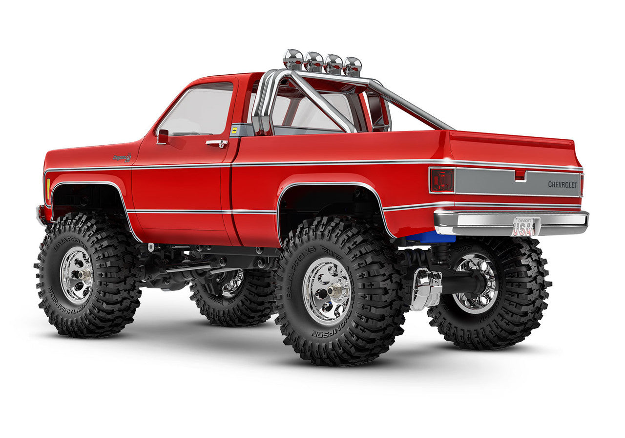 Traxxas TRX-4M Chevrolet K10 High Trail RC Vehicle (1/18) - Red (97064-1-Red) CW-12926_4