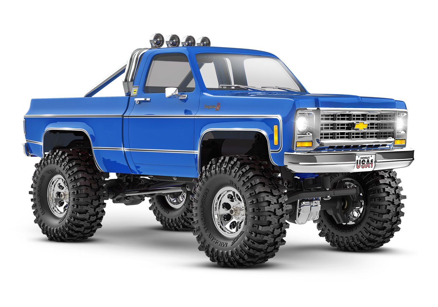Traxxas Trx-4M K10 High Trail Rc Vehicle (1/18) - Blue (97064-1-Blue) CW-12927
