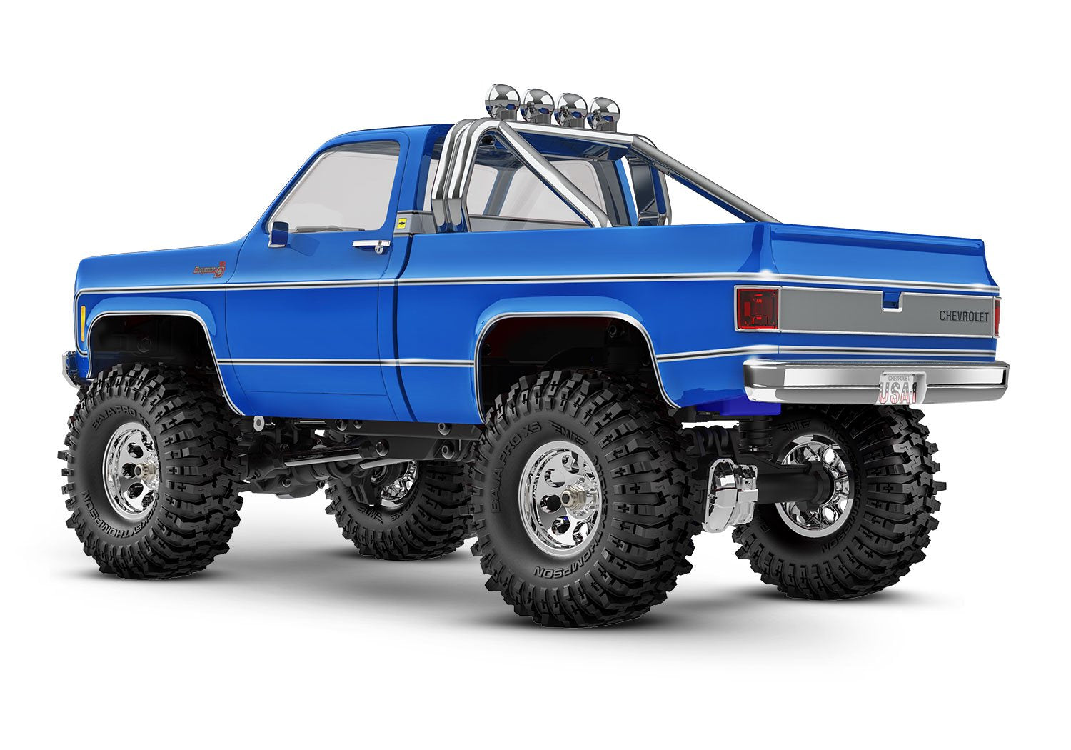 Traxxas Trx-4M K10 High Trail Rc Vehicle (1/18) - Blue (97064-1-Blue) CW-12927_1