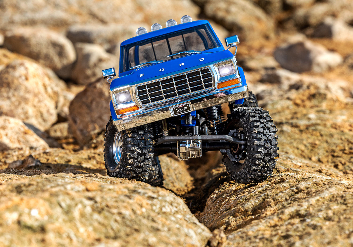 Traxxas Trx-4M K10 High Trail Rc Vehicle (1/18) - Blue (97064-1-Blue) CW-12927_4