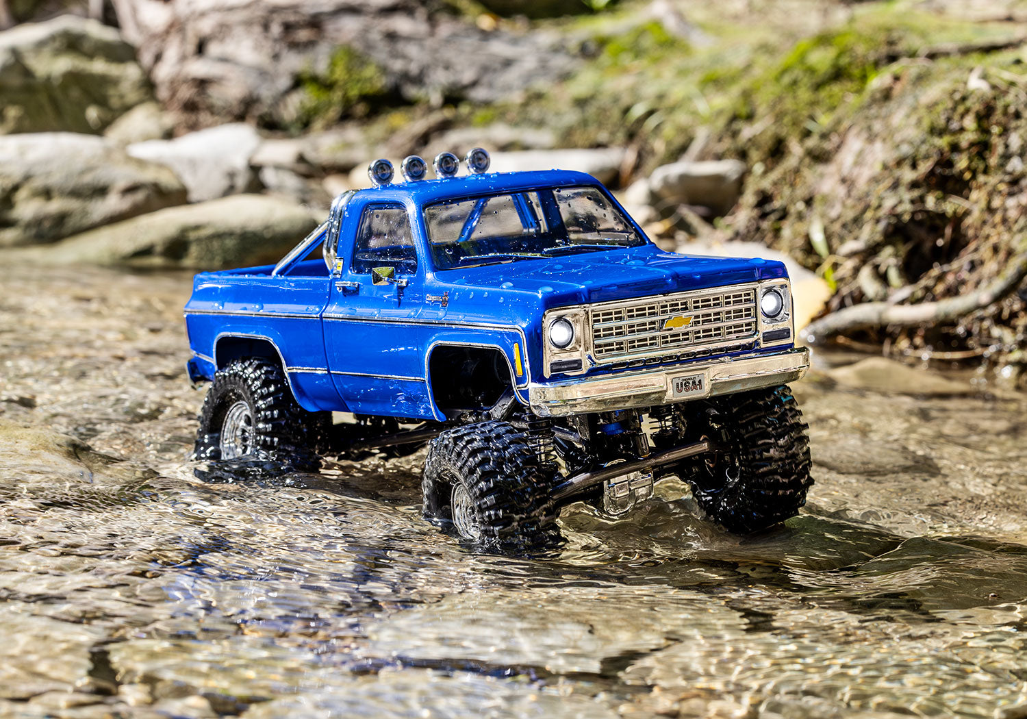 Traxxas Trx-4M K10 High Trail Rc Vehicle (1/18) - Blue (97064-1-Blue) CW-12927_6