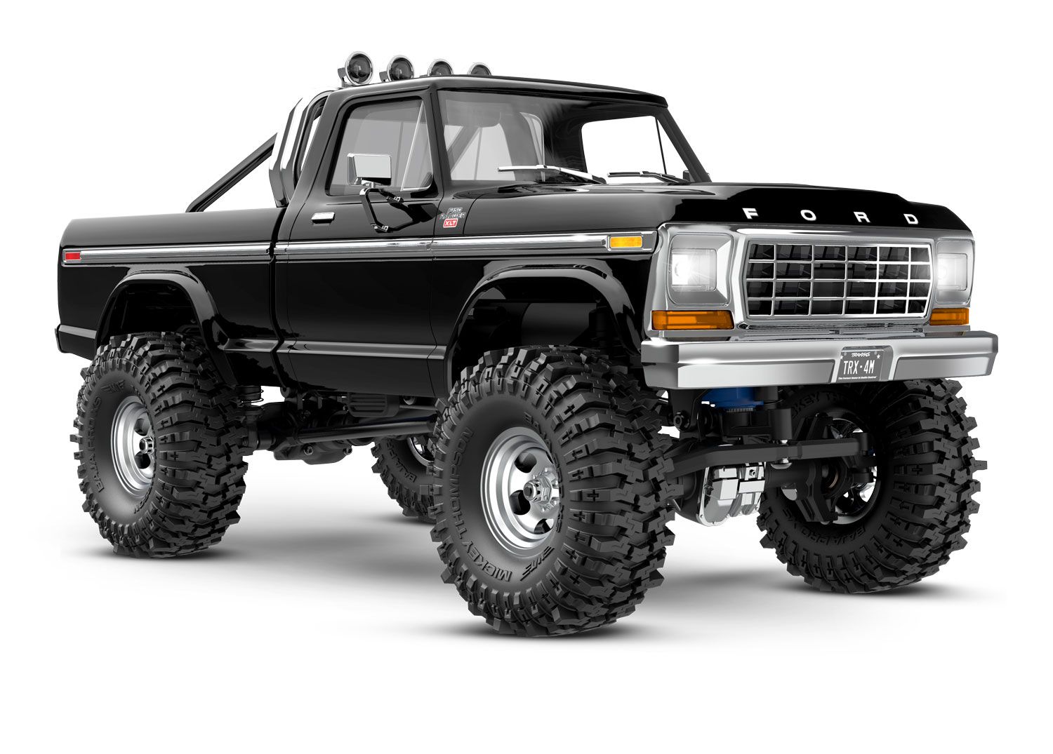 Traxxas TRX-4M F-150 High Trail Edition RC Vehicle (1/18) - Black (97044-1-Blk) CW-13000