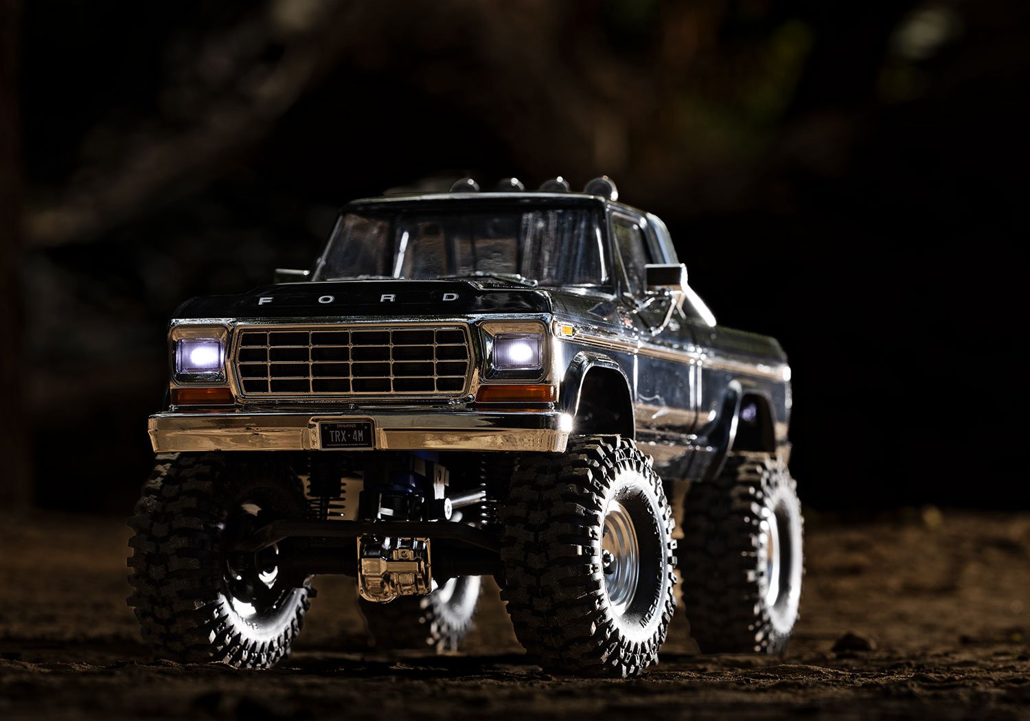 Traxxas TRX-4M F-150 High Trail Edition RC Vehicle (1/18) - Black (97044-1-Blk) CW-13000_1