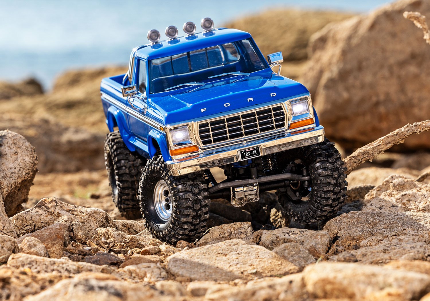 Traxxas TRX-4M Ford F-150 High Trail Edition RC Vehicle (1/18) - 97044-1-Blue CW-13001_1