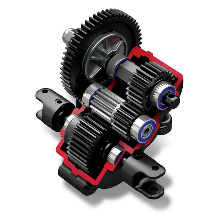 Traxxas E-Revo VXL 4X4 RC Vehicle W/ USB-C (1/16) - Blue (71076-8-BLUEX) CW-13017_7