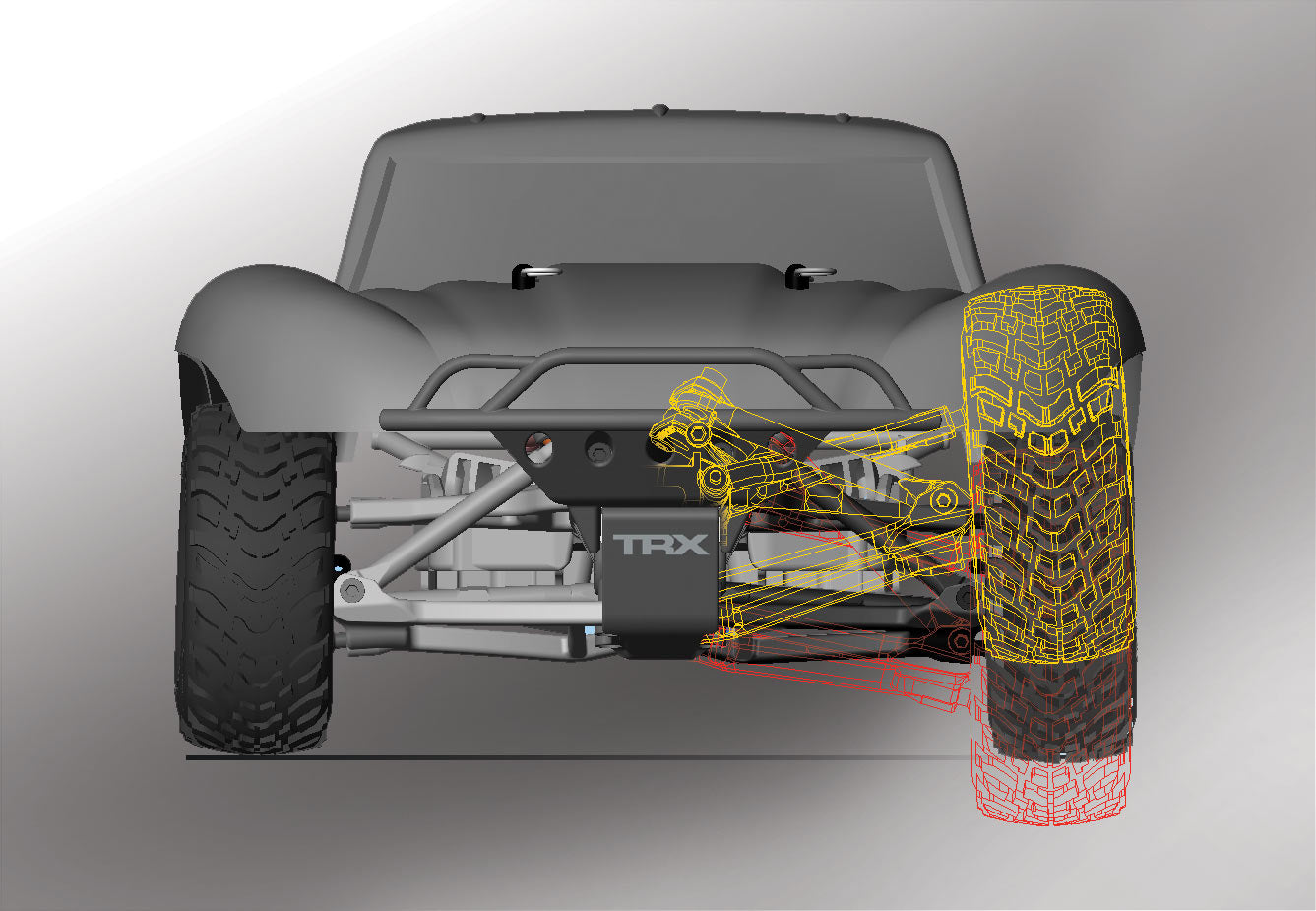 Slash 4X4 Pro 4Wd Short-Course Truck, Red - (1/16) 70054-8-Red CW-13020_5