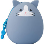 Egg Pouch Grey Cat CW-13059
