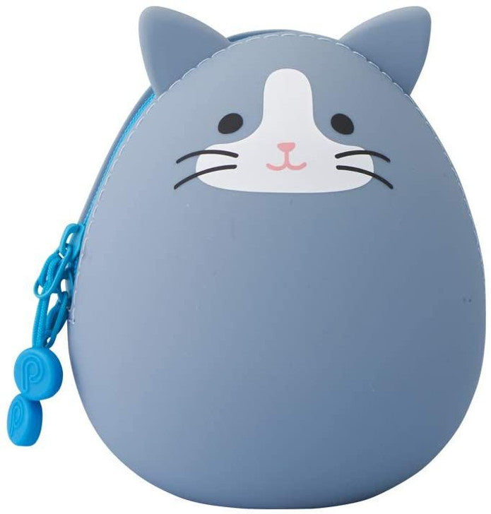 Egg Pouch Grey Cat CW-13059