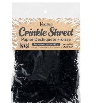 Black Crinkle Shred 2Oz CW-13088