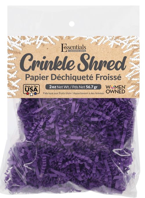 Purple Crinkle Shred 2Oz CW-13092