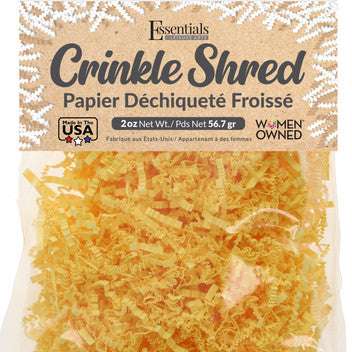 Baby Yellow Crinkle Shred 2Oz CW-13093