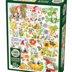 A Happy Gnome Life 1000 Piece Puzzle - Lake-Thompson. Mary CW-13166