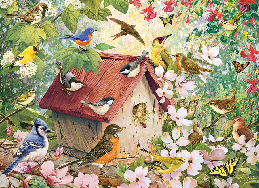 Blooming Spring 1000 Piece Puzzle - Greg & Co. Llc CW-13169