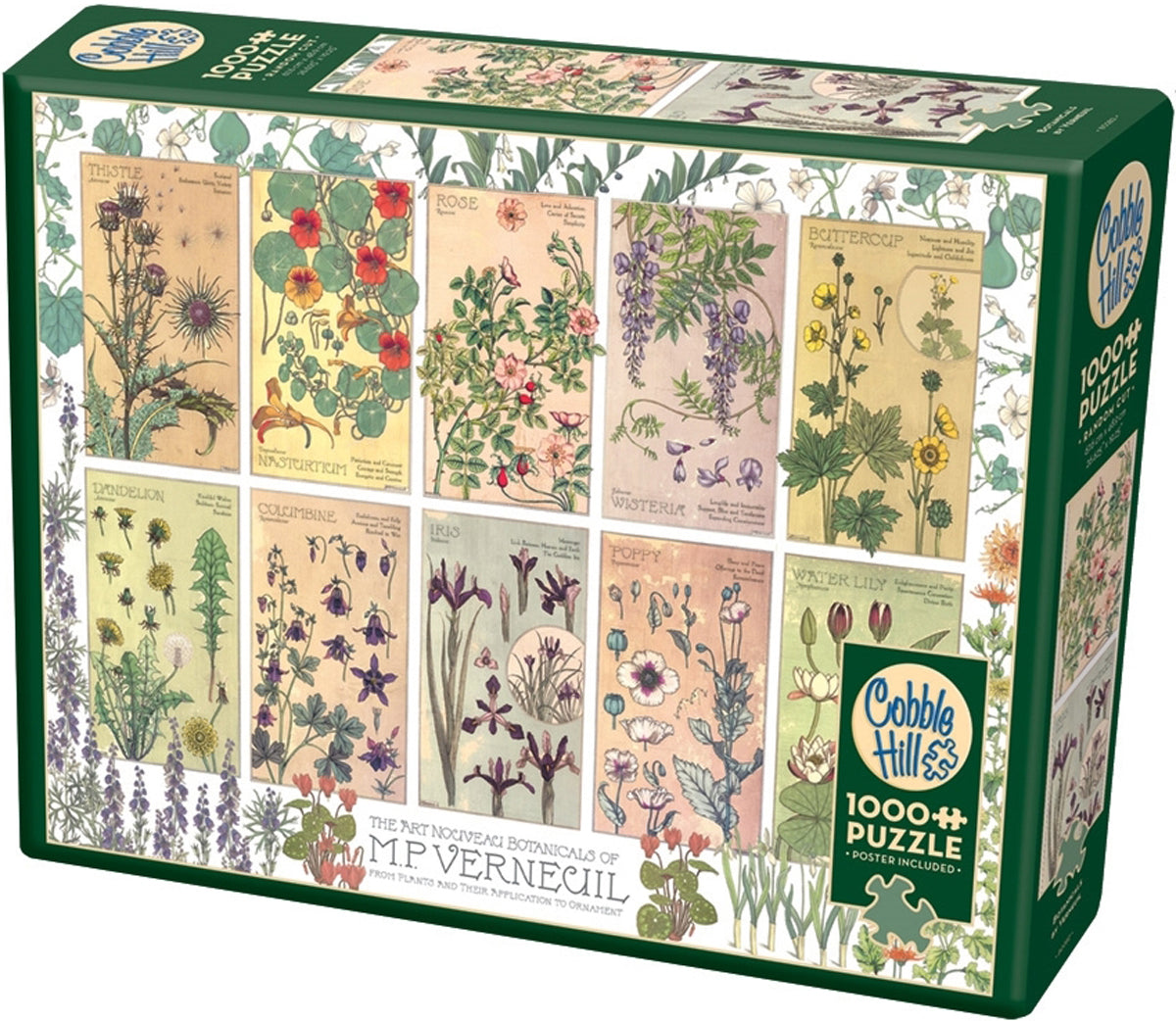 Botanicals By Verneuil 1000 Piece Puzzle - Verneuil. M.P. CW-13170_1