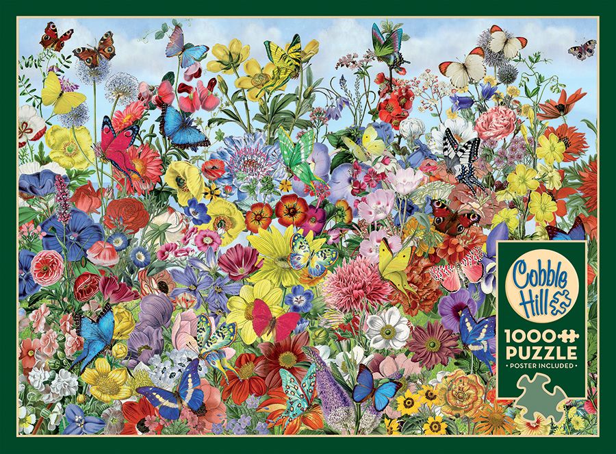 Butterfly Garden 1000 Piece Puzzle - Behr. Barbara CW-13171_2