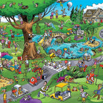 Doodle Town: Par For The Course 1000 Pc Puzzle - Whamond. Dave CW-13175