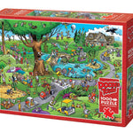 Doodle Town: Par For The Course 1000 Pc Puzzle - Whamond. Dave CW-13175_1