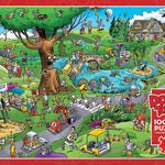 Doodle Town: Par For The Course 1000 Pc Puzzle - Whamond. Dave CW-13175_2