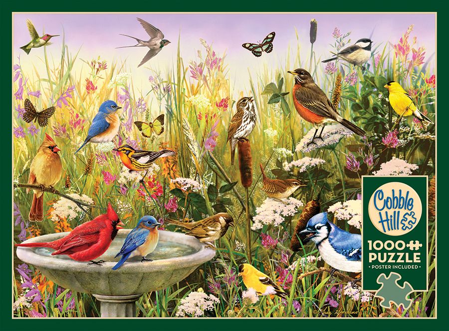 Feathered Friends 1000 Piece Puzzle - Greg & Co. Llc CW-13178_2