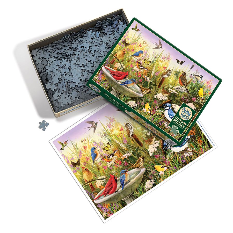 Feathered Friends 1000 Piece Puzzle - Greg & Co. Llc CW-13178_3