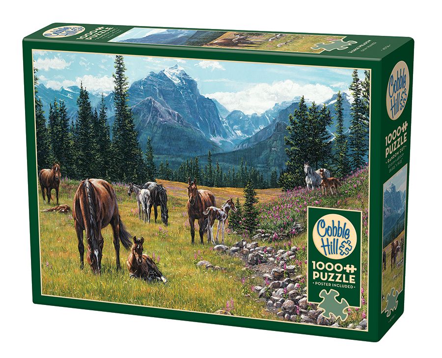 Horse Meadow 1000 Piece Puzzle - Penner. Kim CW-13182_1