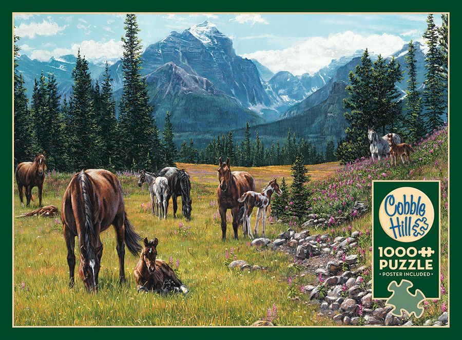 Horse Meadow 1000 Piece Puzzle - Penner. Kim CW-13182_2