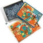 Pumpkin Patch Cats 500 Piece Puzzle - Schuster. Mardell CW-13192_1