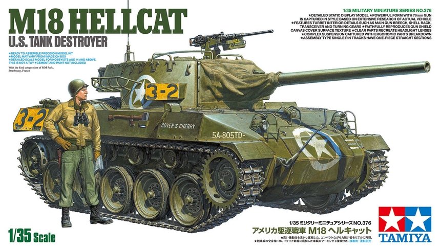 M18 Hellcat Us Tank Destoryer CW-13274