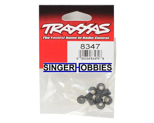 Traxxas 4-Tec 2.0 4Mm Serrated Flanged Nuts (10) 8347 For Trx-4M CW-13291