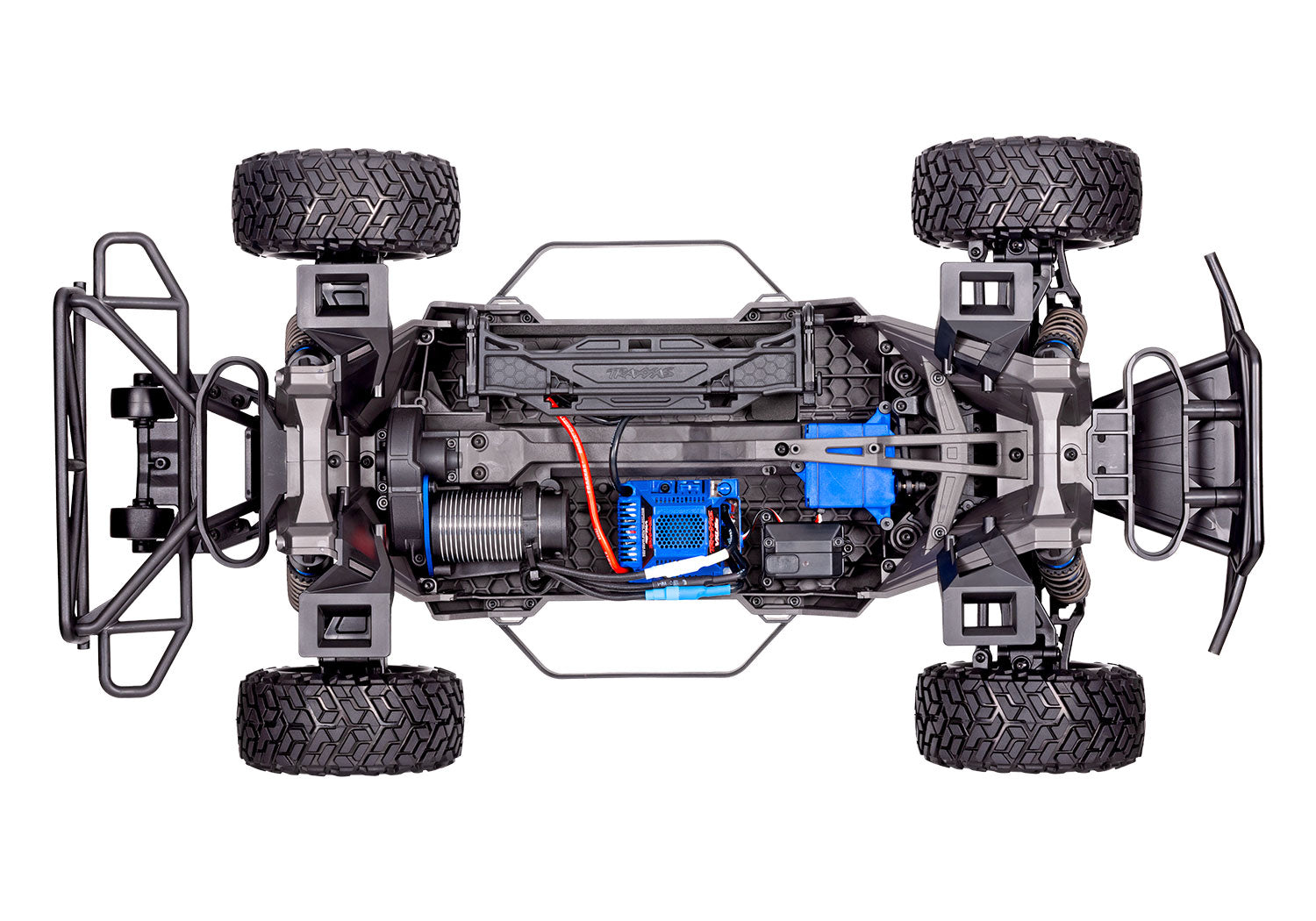 Traxxas Maxx Slash 4WD 6S RC Vehicle - Blue 102076-4-BLUE CW-13318_6
