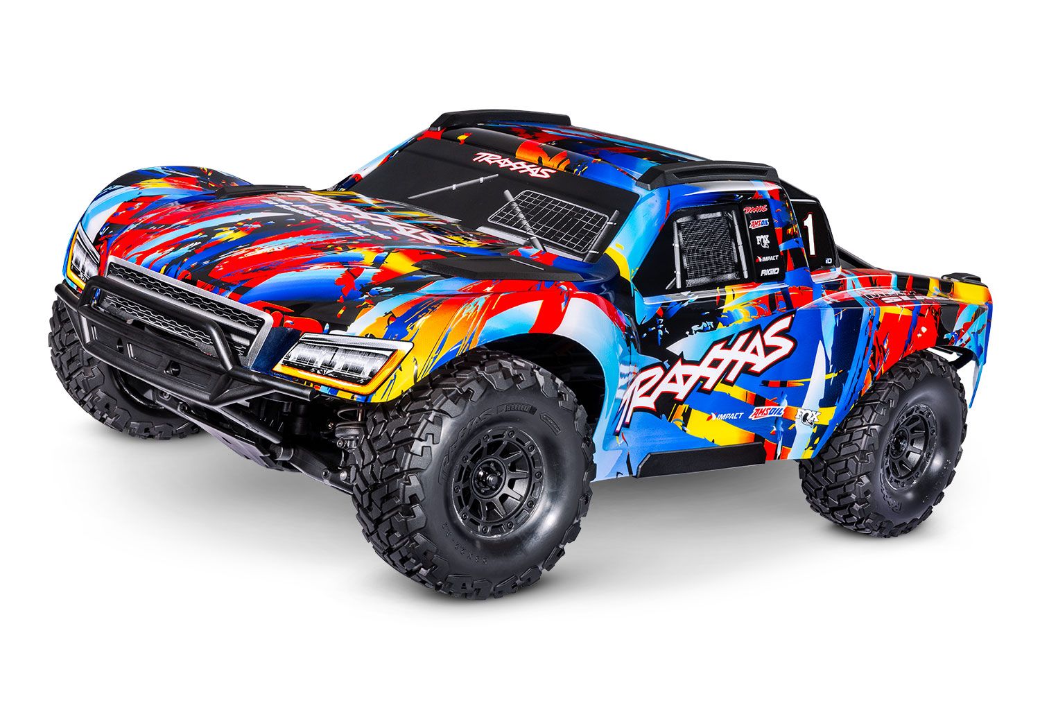 Traxxas Maxx Slash 4WD 6S Rock-N-Roll RC Vehicle - (102076-4-RNR) CW-13319