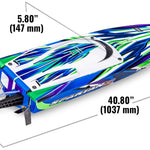 In-Store Pickup Only - Spartan Sr 36" Brushless Boat Green CW-13329_1