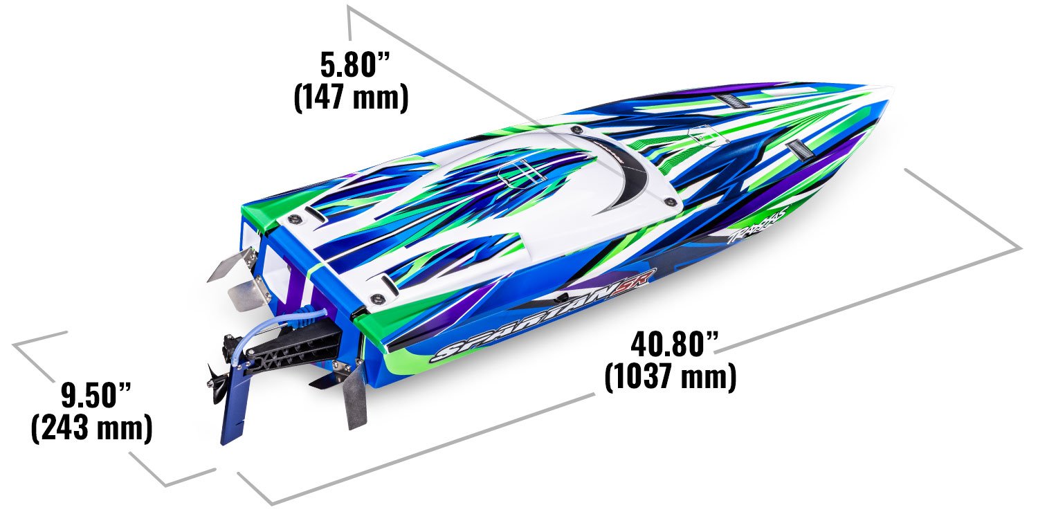 In-Store Pickup Only - Spartan Sr 36" Brushless Boat Green CW-13329_1