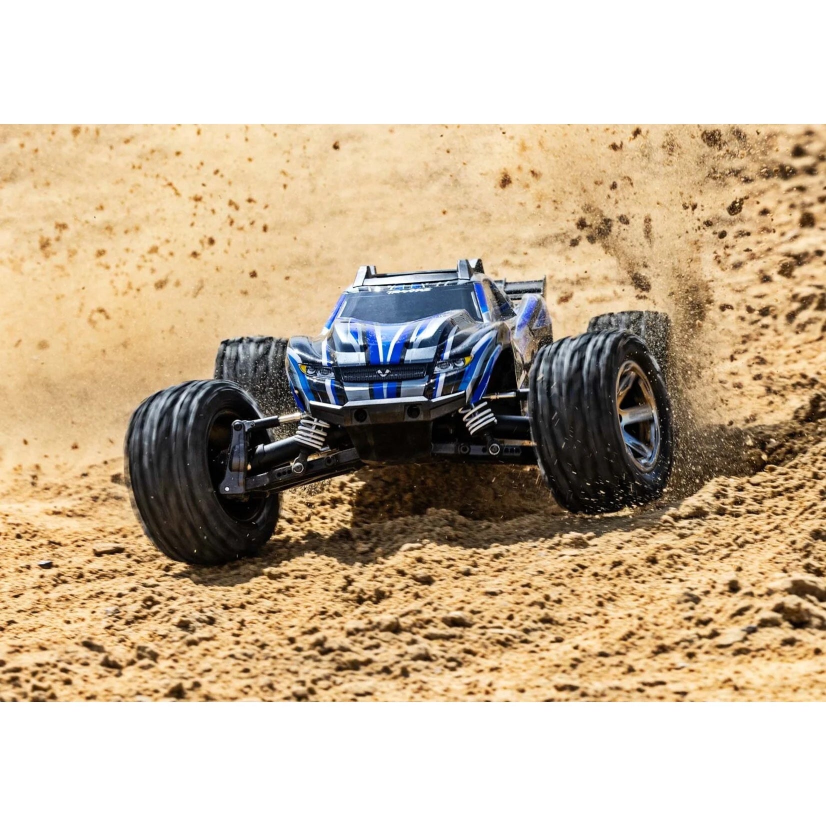 Blue Rustler 4X4 Vxl With Extreme Heavy Duty Upgrades CW-13345_1