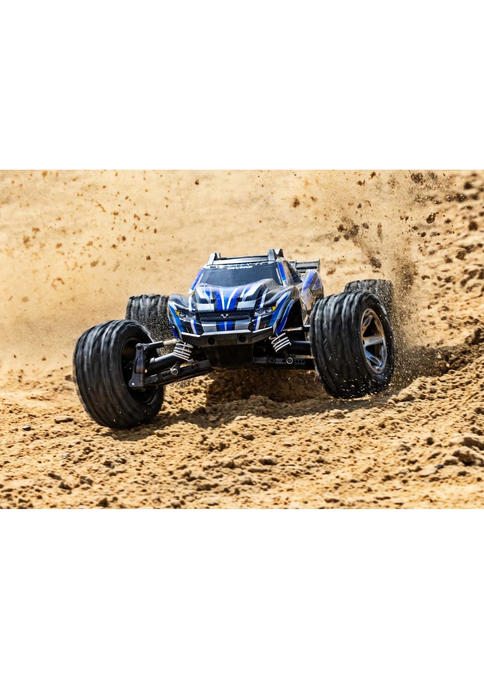 Blue Rustler 4X4 Vxl With Extreme Heavy Duty Upgrades CW-13345_1