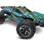 Traxxas Rustler 4X4 VXL RC Vehicle W/ HD Upgrades (1/10) - Green (67376-4-GRN) CW-13346