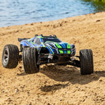 Traxxas Rustler 4X4 VXL RC Vehicle W/ HD Upgrades (1/10) - Green (67376-4-GRN) CW-13346_2