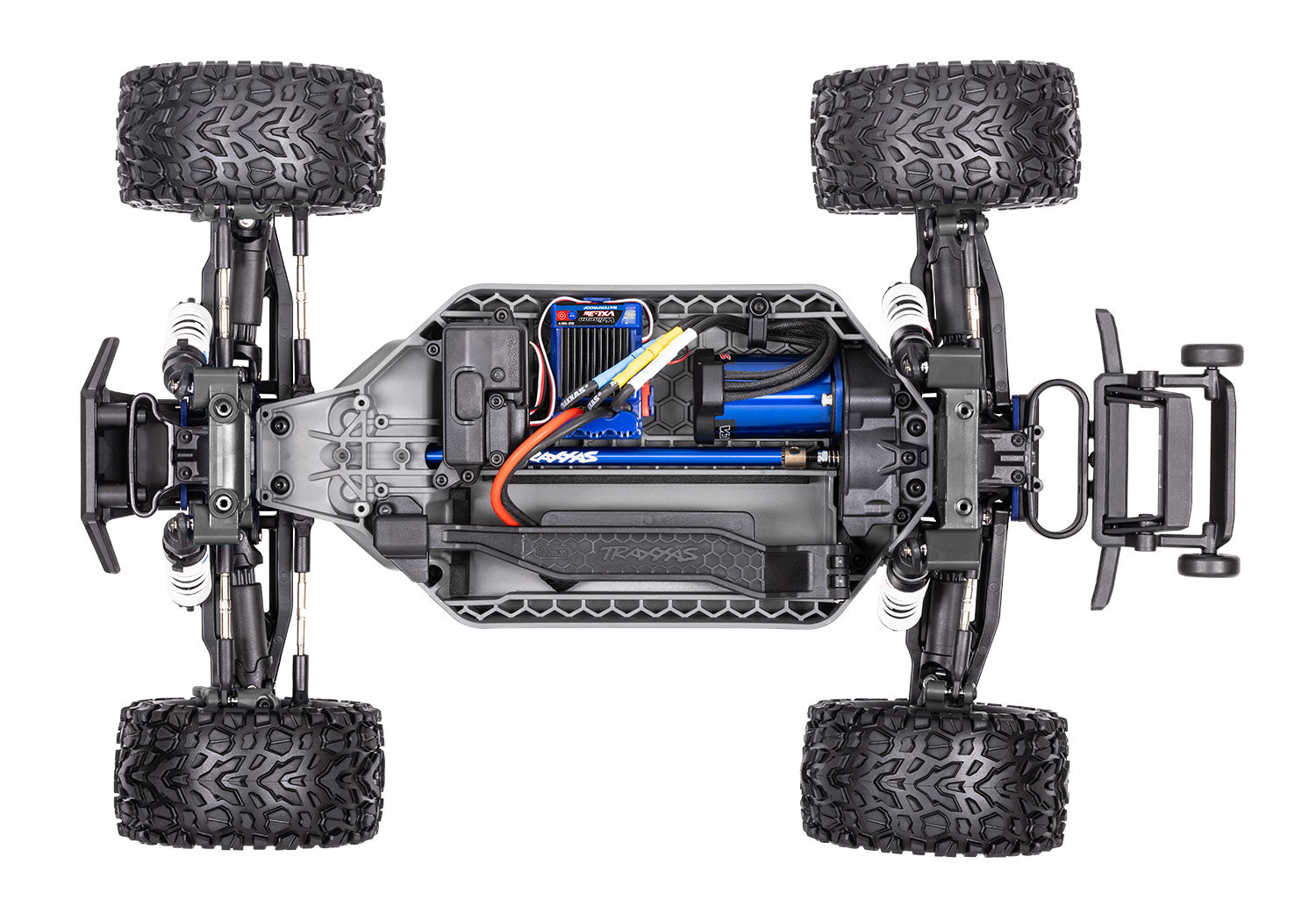 Traxxas Rustler 4X4 VXL RC Vehicle W/ HD Upgrades (1/10) - Green (67376-4-GRN) CW-13346_3